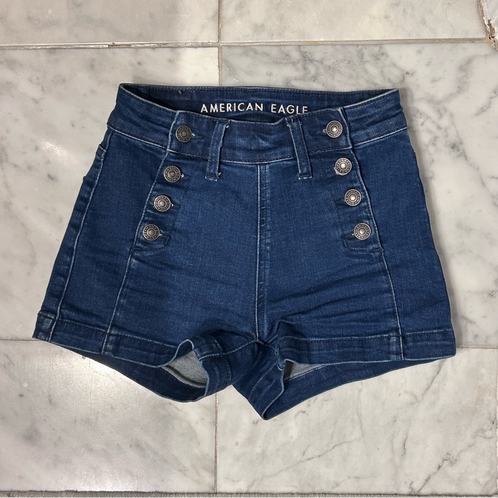 American Eagle High Waist Jean Shorts